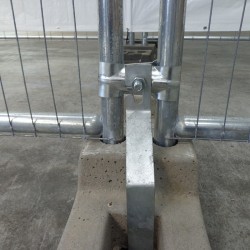 Barrière de chantier anti-vandalisme Eco - Grille Heras - ID Acier