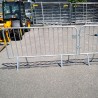 Barrière de police pour manifestation : 2 m x 1.10 m - ID Acier